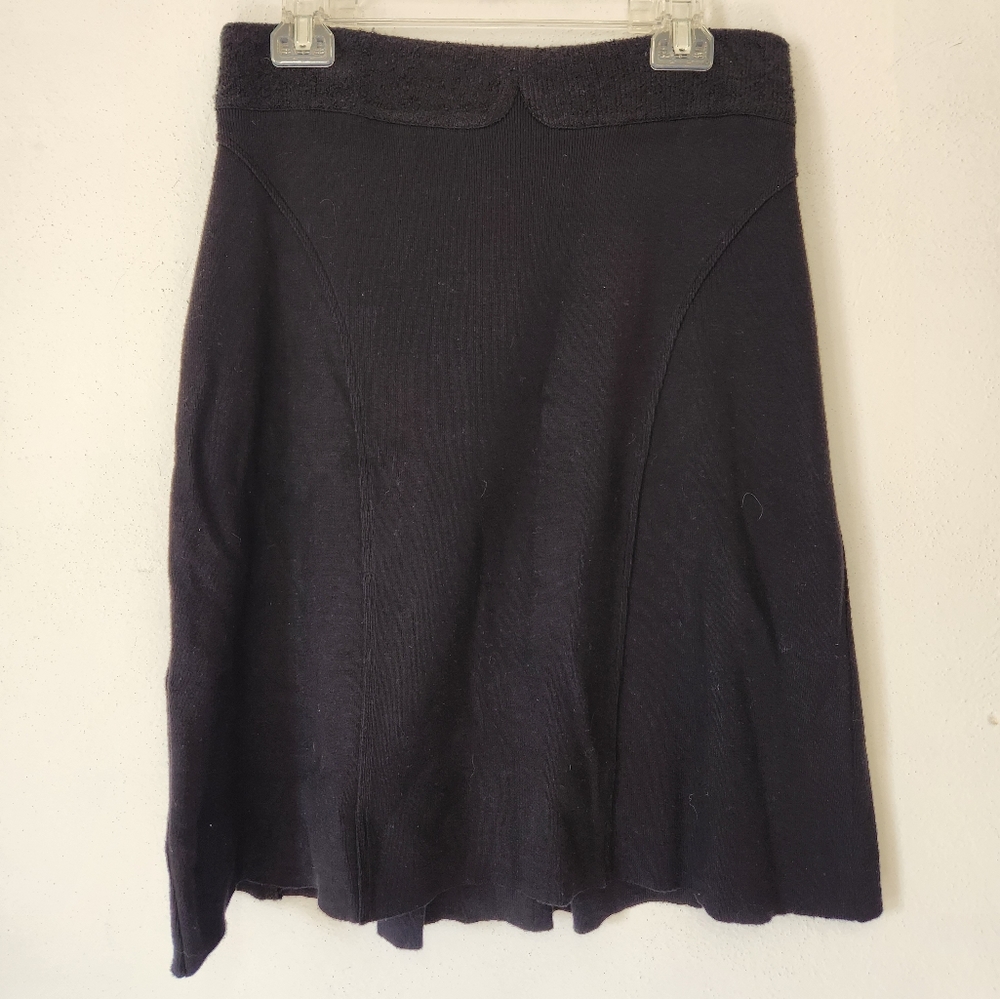 Cabi/ Black Knit Skirt